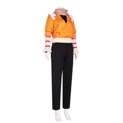 Cosplay Costume Yoruichi Shihouin Anime Cosplay Tenue Orange et Noire Adulte