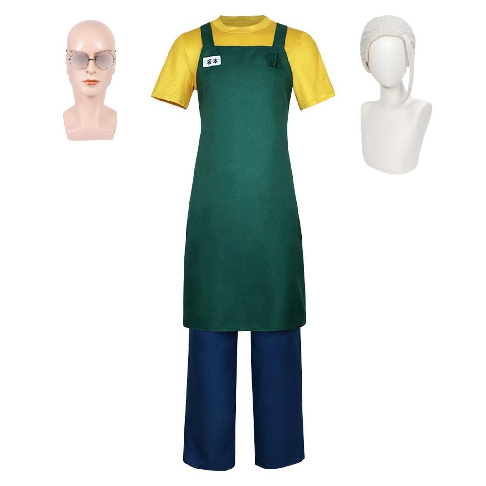 Sakamoto Days(2025) Sakamoto Taro Cosplay Costume Perruque Lunettes