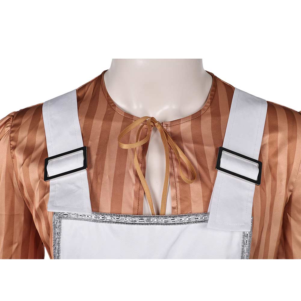 ABBA 1970s Homme Bjorn Ulvaeus Chemise+Salopette Costume Vintage