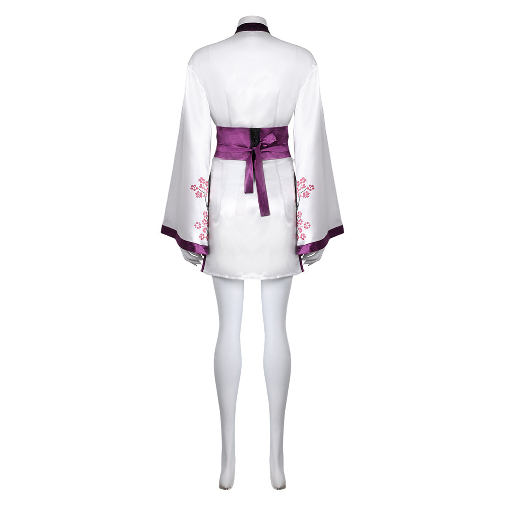 ABBA Femme Agnetha Faltskong 1970s Robe Courte Costume Vintage
