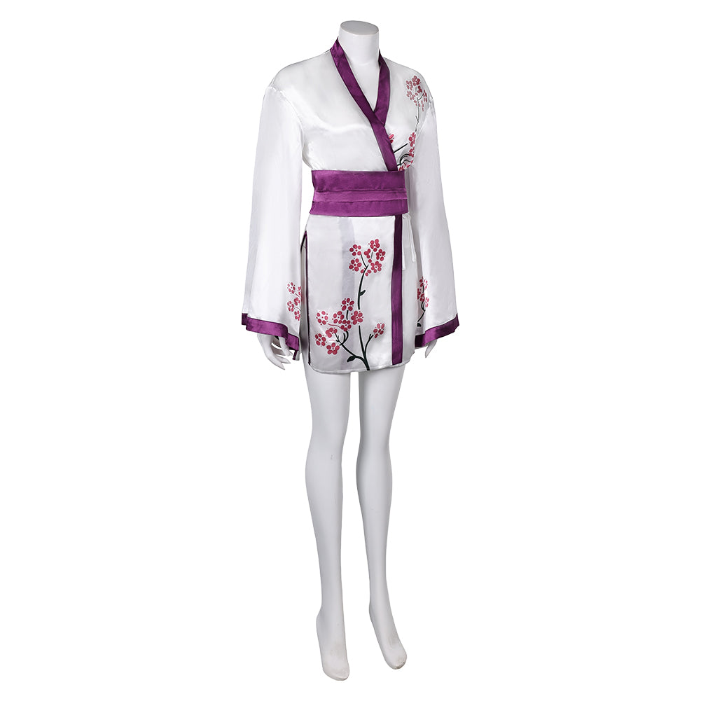 ABBA Femme Agnetha Faltskong 1970s Robe Courte Costume Vintage