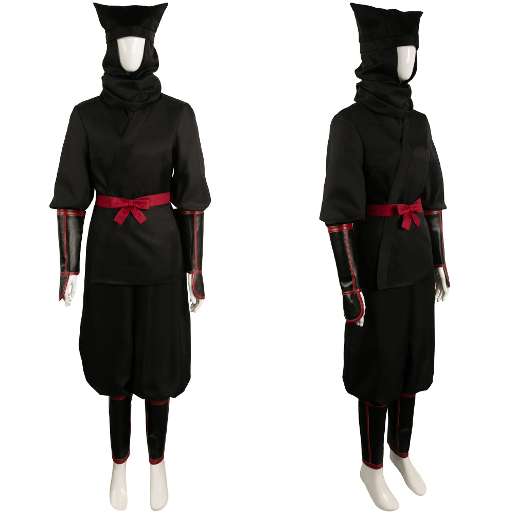 Anime Delicious in Dungeon Izutsumi Tenue Noire Cosplay Costume