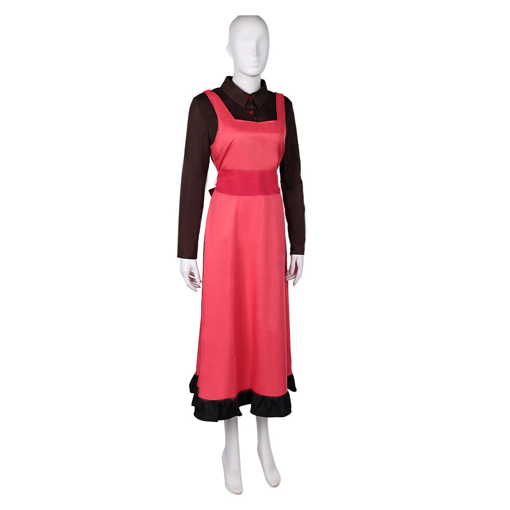 Anime Tower of God: Return of The Prince(2024) Rachel Robe Rouge Cosplay Costume