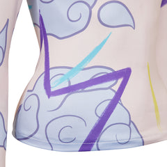 Arcane: League of Legends Saison 2 Jinx Haut Tmprimé Tatouage Cosplay Costume