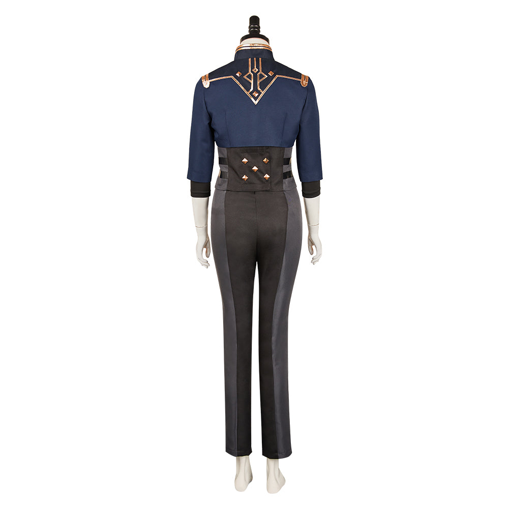 Arcane: League of Legends Saison 2(2024) Caitlyn à Taille Haute Cosplay Costume