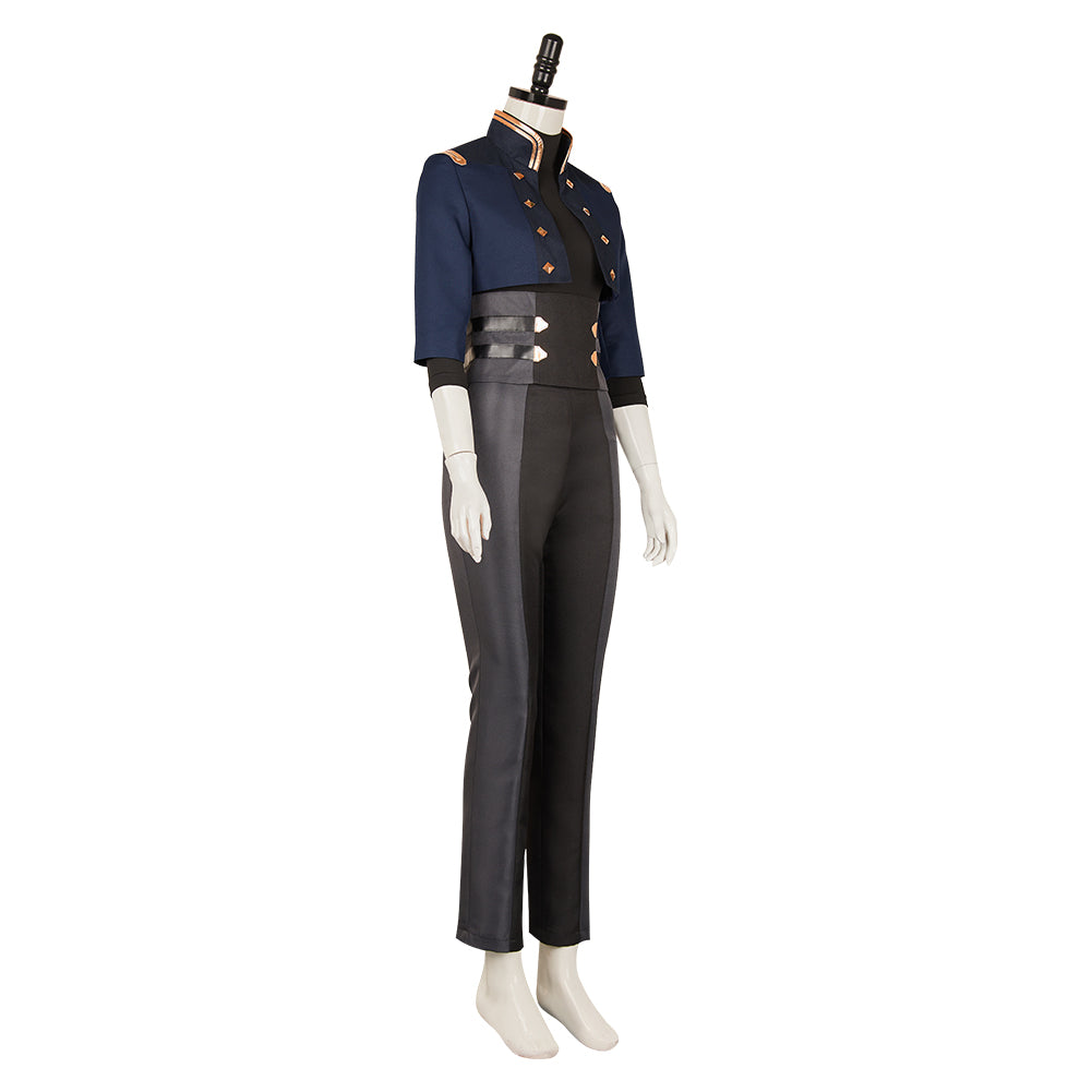 Arcane: League of Legends Saison 2(2024) Caitlyn à Taille Haute Cosplay Costume