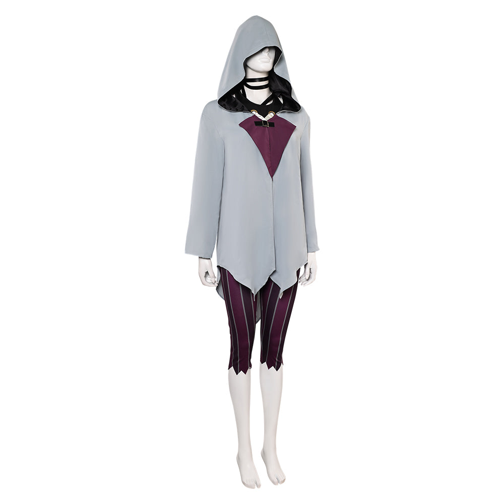 Arcane: League of Legends Saison 2(2024) Jinx Tenue de Cape Cosplay Costume