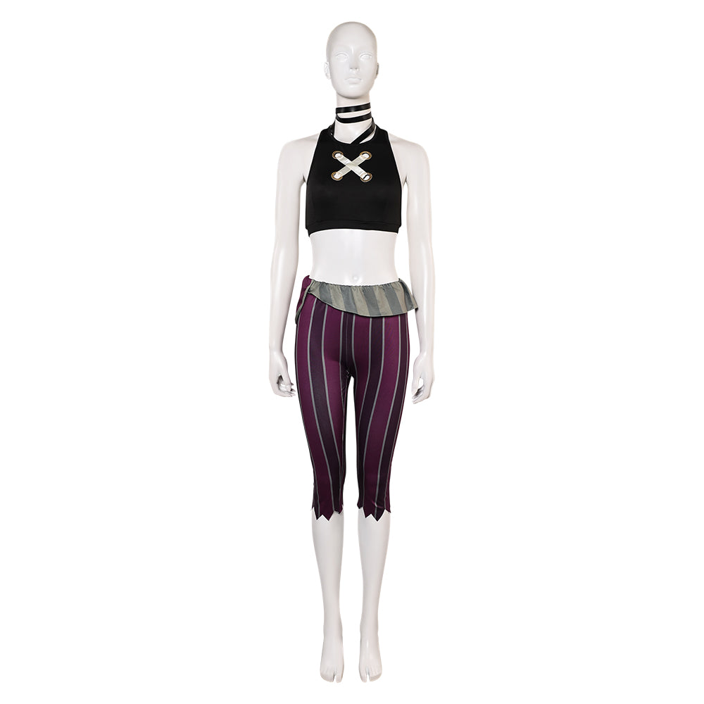 Arcane: League of Legends Saison 2(2024) Jinx Tenue de Cape Cosplay Costume
