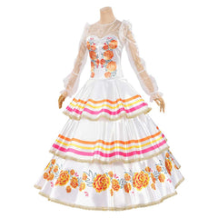 Barbie 2025 Día De Muertos Robe du Jour des Morts Cosplay Costume