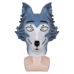 Beastars Legoshi Masque Bleu Cosplay Accessoire