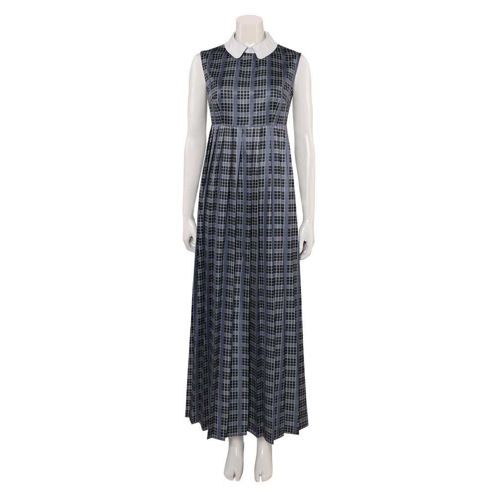 Beetlejuice 2(2024) Lydia Deetz Robe à Carreaux Cosplay Costume