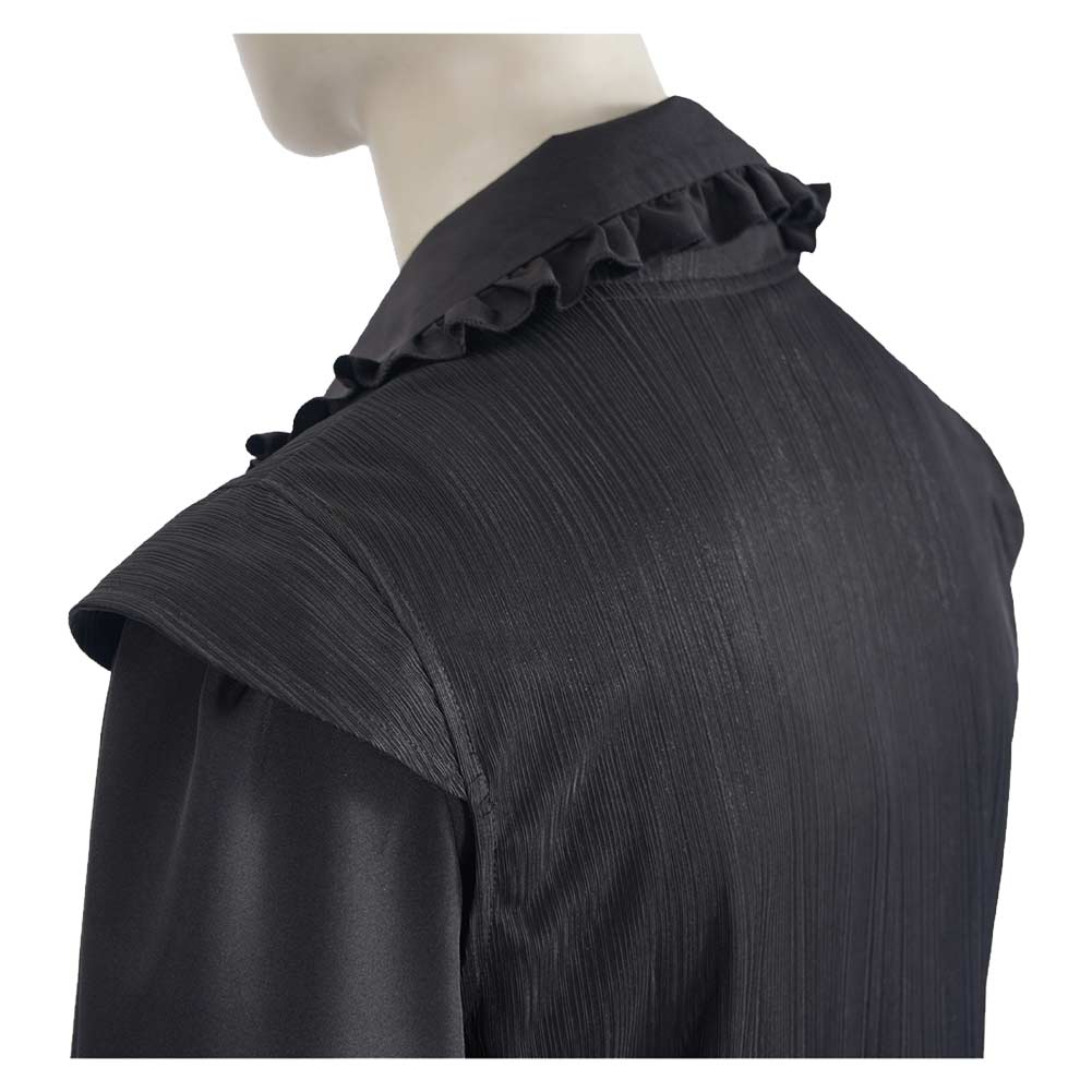 Bridgerton Saison 4(2026) Benedict Bridgerton Tenue Noire Cosplay Costume