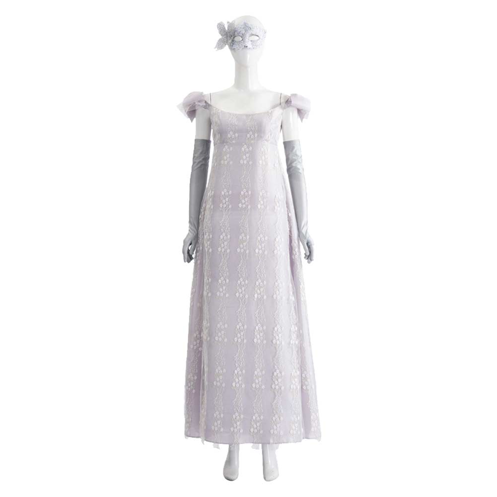 Bridgerton Saison 4(2026) Sophie Beckett Robe Blanche Cosplay Costume