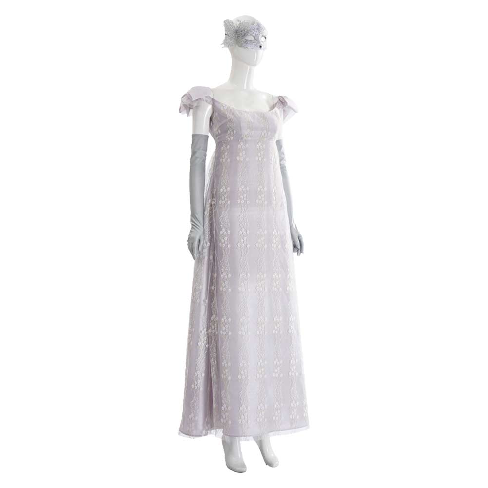 Bridgerton Saison 4(2026) Sophie Beckett Robe Blanche Cosplay Costume