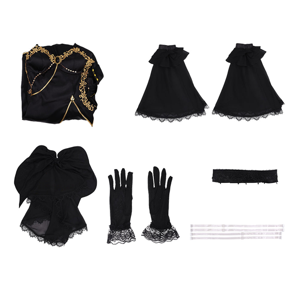 Code Geass 20e Anniversaire C.C. Robe Noire Cosplay Costume