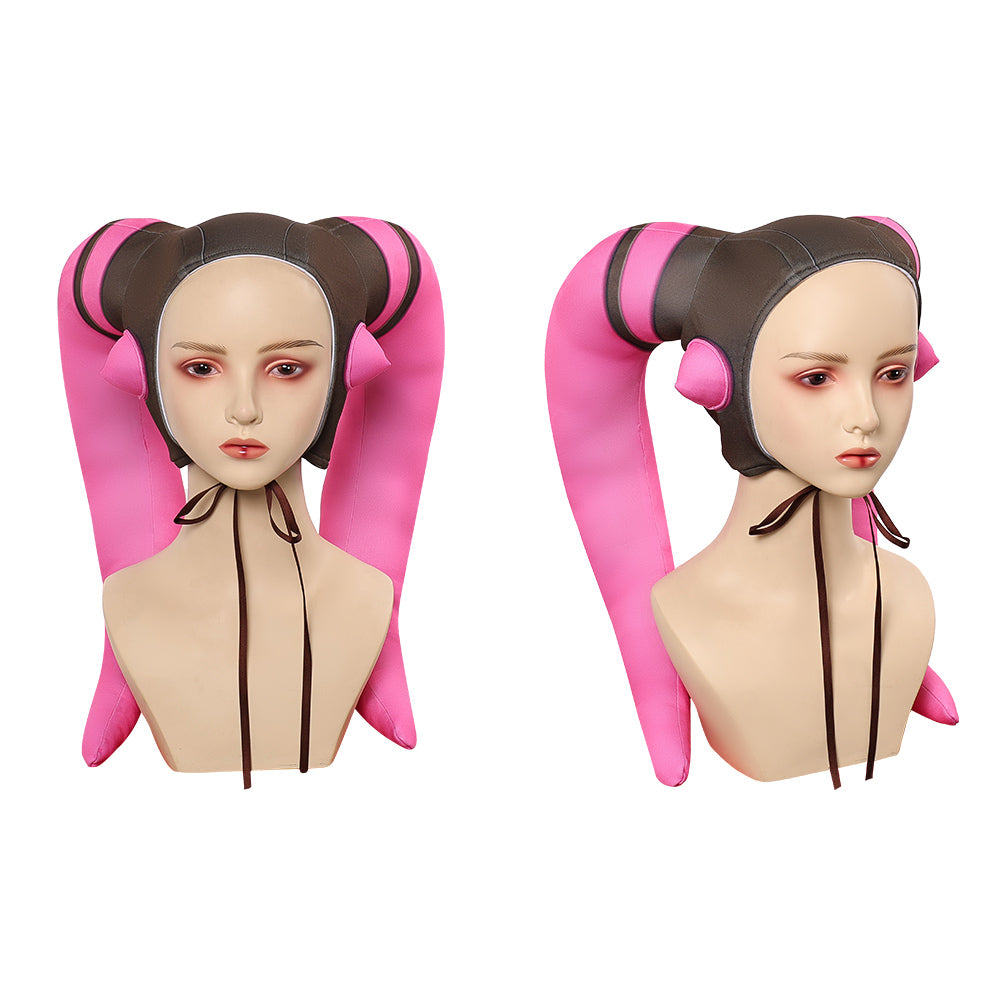 Cosplay Accessoire Devon Izara Maul: Seigneur de l'Ombre(2026) TV Cosplay Cagoule Rose