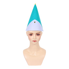 Cosplay Accessorie Coco Tongari Boushi no Atelier(2026) Anime Cosplay Chapeau Bleu et Blanc Femme