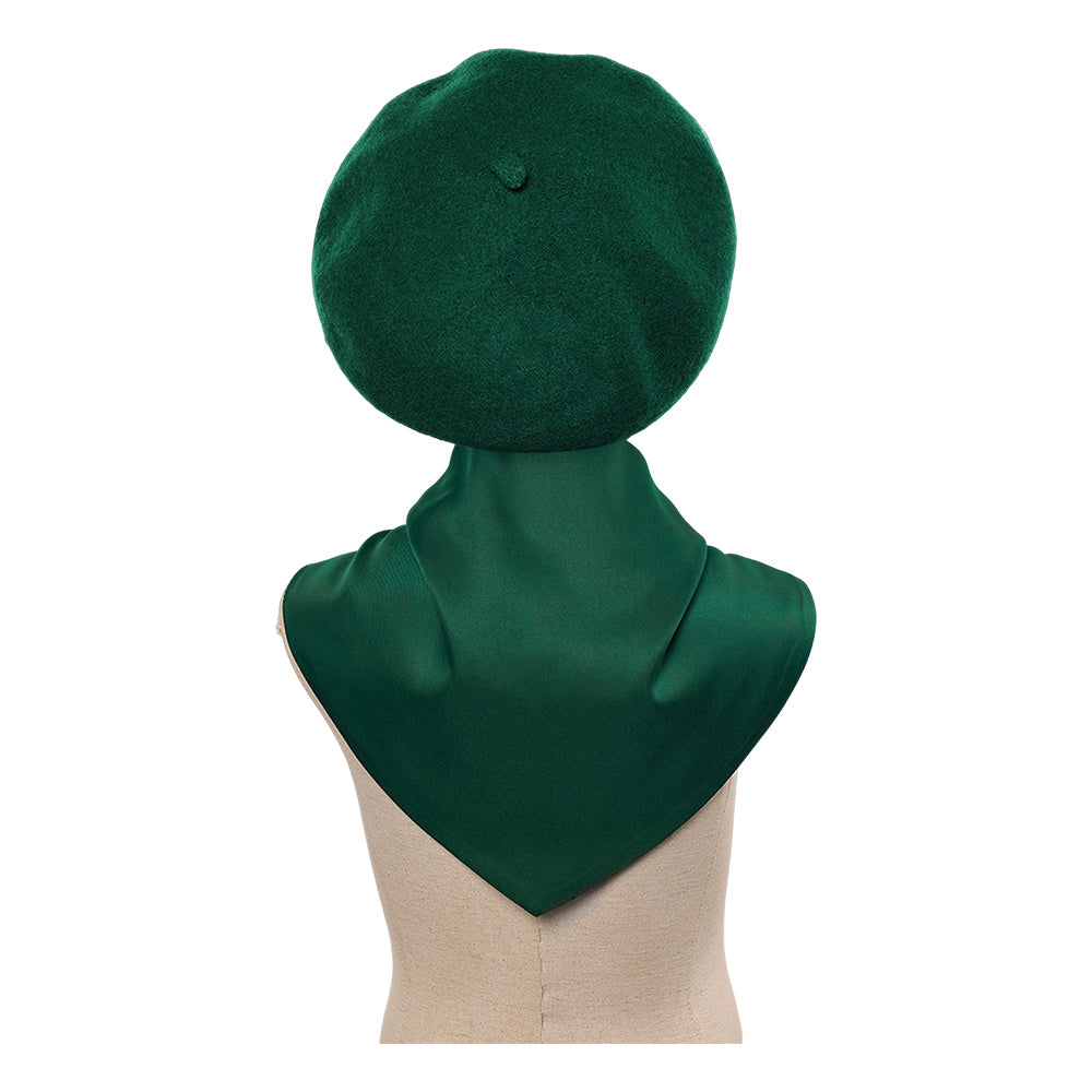 Cosplay Accessorie Enfant Scouts Troop Beverly Hills(1989) Film Cosplay Chapeau et Echarpe Verts