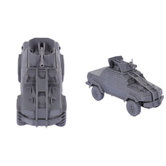Cosplay Accessorie HVY Insurgent GTA(2026) Jeu Cosplay Ornement de Voiture Gris