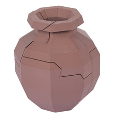 Cosplay Accessorie Link The Legend of Zelda: Tears of the Kingdom Jeu Cosplay Pot en Céramique Marron
