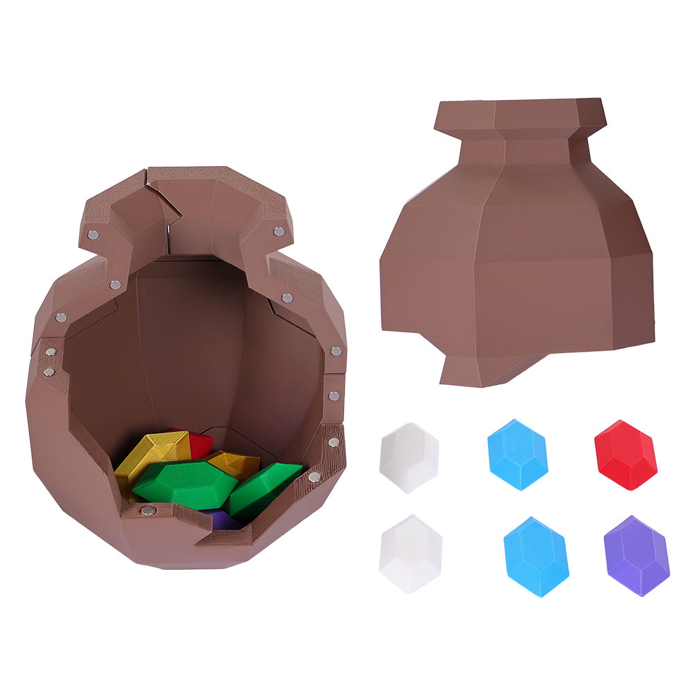 Cosplay Accessorie Link The Legend of Zelda: Tears of the Kingdom Jeu Cosplay Pot en Céramique Marron