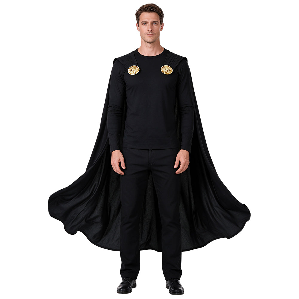 Cosplay Costume Agamemnon The Odyssey(2026) Film Cosplay Cape Noire Homme