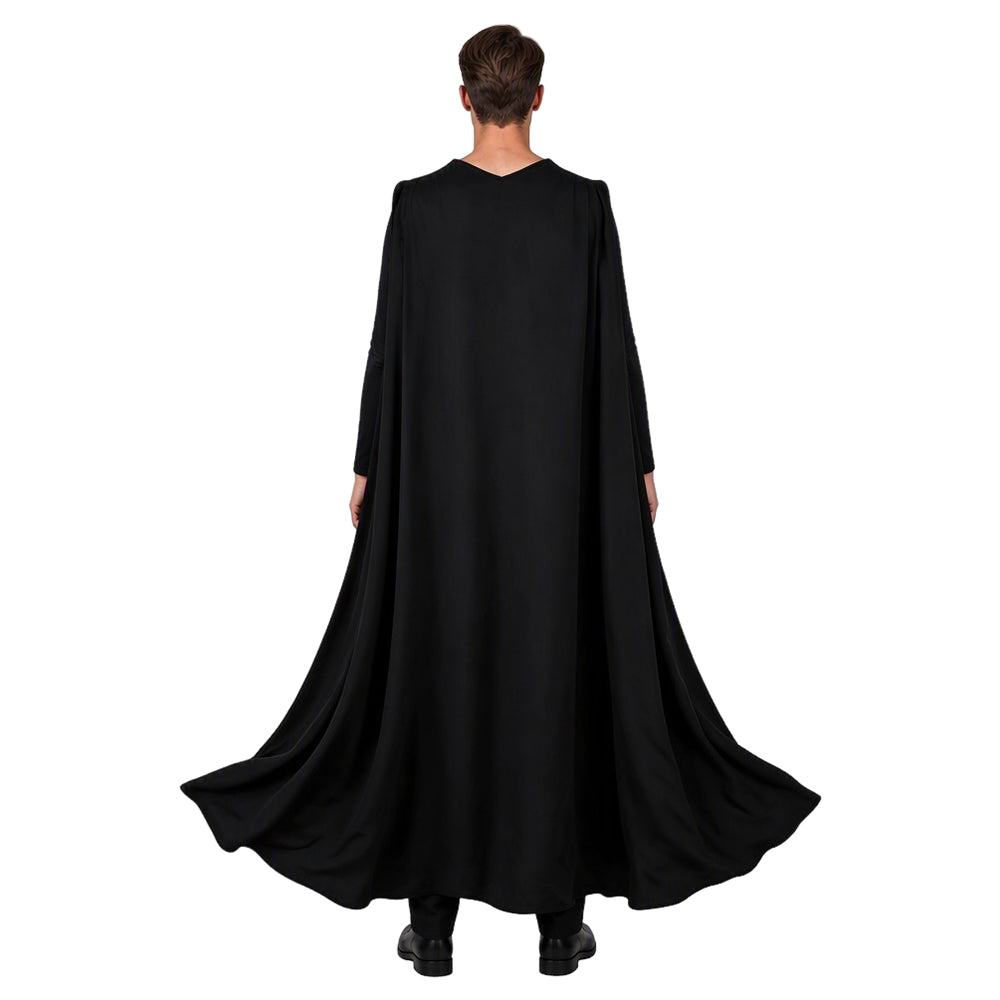 Cosplay Costume Agamemnon The Odyssey(2026) Film Cosplay Cape Noire Homme