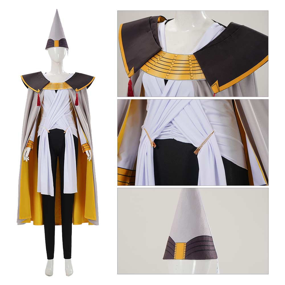 Cosplay Costume Alaira Tongari Boushi no Atelier(2026) Anime Cosplay Tenue Blanche Femme