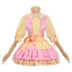Cosplay Costume Anya Spy Family Saison 4(2026) Anime Cosplay Robe Rose Femme