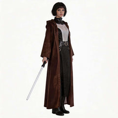 Cosplay Costume Asajj Ventress Maul: Seigneur de l'Ombre(2026) TV Cosplay Tenue Marron Femme
