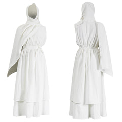 Cosplay Costume Athana The Odyssey(2026) Film Cosplay Robe Blanche Femme Ver.2