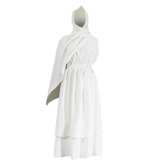 Cosplay Costume Athana The Odyssey(2026) Film Cosplay Robe Blanche Femme Ver.2