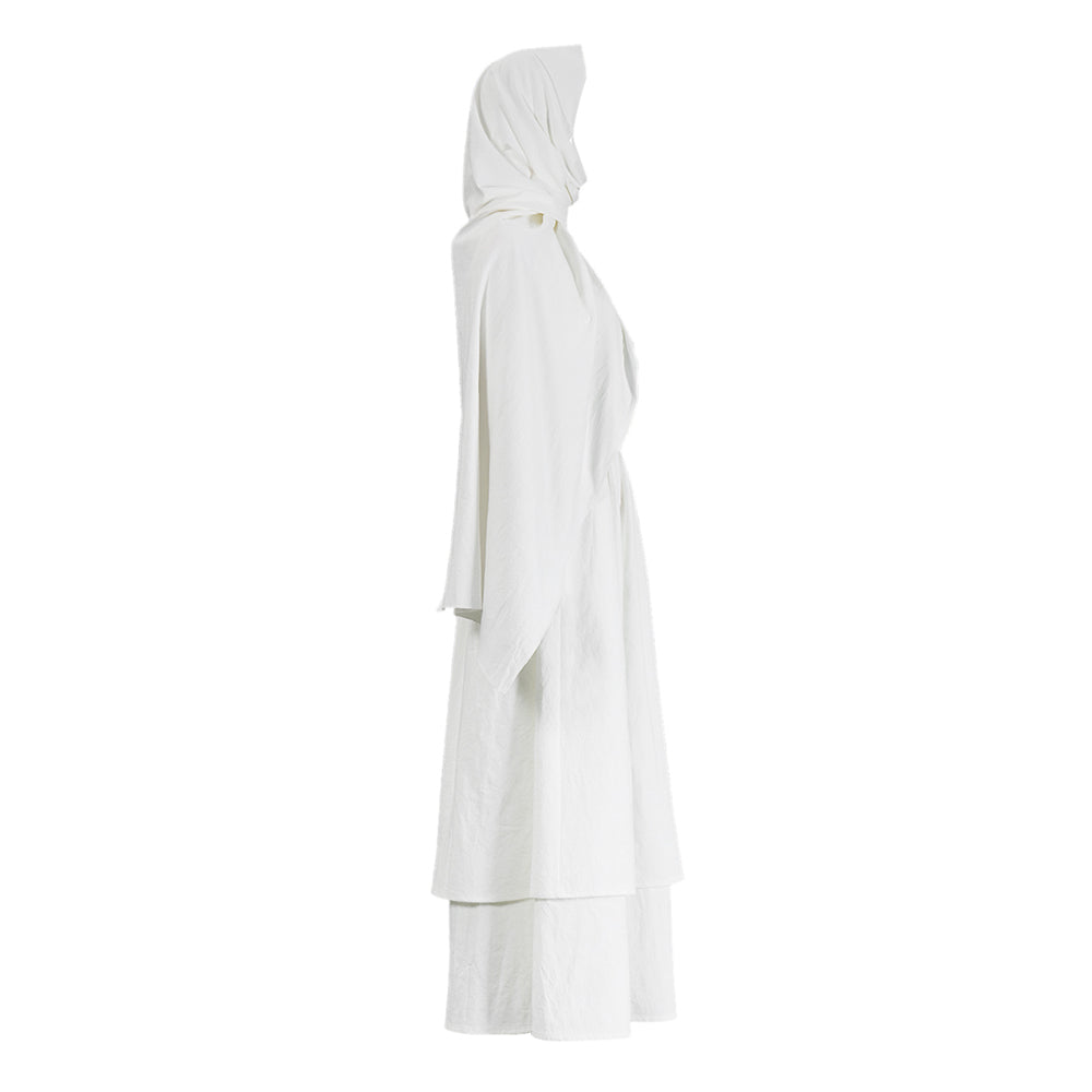 Cosplay Costume Athana The Odyssey(2026) Film Cosplay Robe Blanche Femme Ver.2
