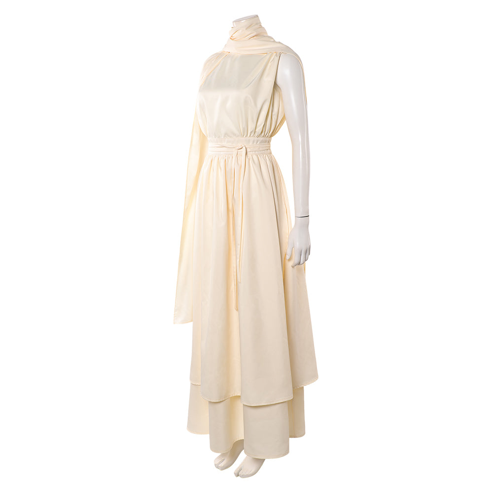 Cosplay Costume Athana The Odyssey(2026) Film Cosplay Robe Jaune Claire Femme