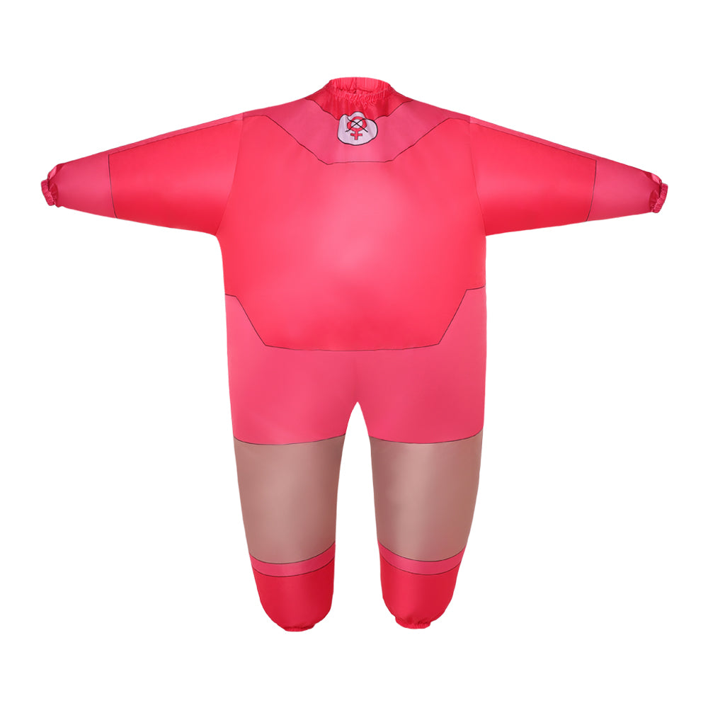 Cosplay Costume Atom Eve Invincible 4(2026) TV Cosplay Combinaison Gonflable Rose
