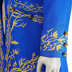 Cosplay Costume Beast La Belle et la Bête Film Cosplay Veste Bleue Homme