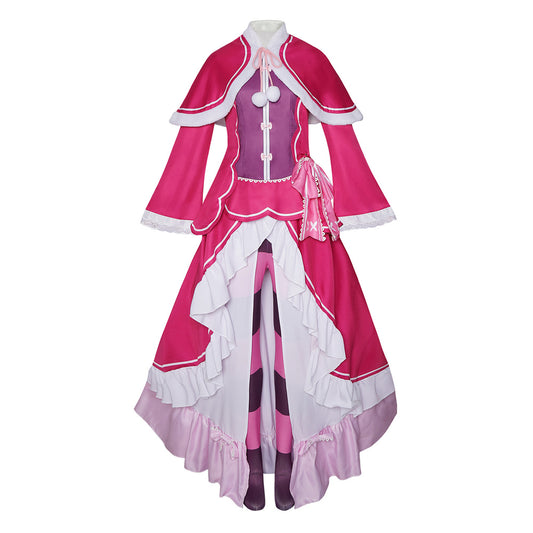 Cosplay Costume Beatrice RE0(2026) Anime Cosplay Tenue Rose Femme