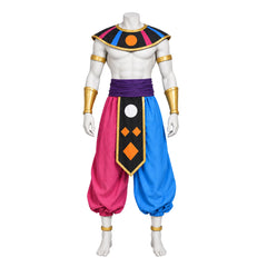 Cosplay Costume Belmod Dragon Ball Super: Beerus(2026) Anime Cosplay Tenue Bleue Homme