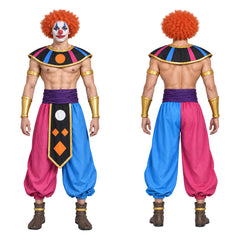 Cosplay Costume Belmod Dragon Ball Super: Beerus(2026) Anime Cosplay Tenue Bleue Homme