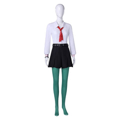 Cosplay Costume Billie Billie À la Croisée des Mondes(2026) Film Cosplay Tenue Noire et Blanche Femme
