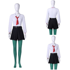 Cosplay Costume Billie Billie À la Croisée des Mondes(2026) Film Cosplay Tenue Noire et Blanche Femme