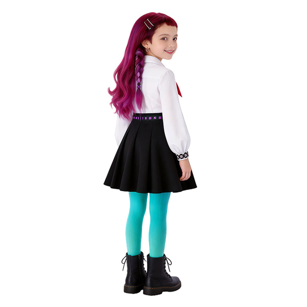 Cosplay Costume Billie Hexed(2026) Film Cosplay Tenue Noire et Blanche Enfant