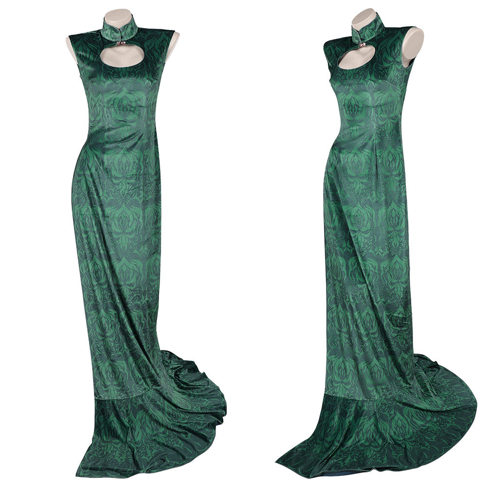 Cosplay Costume Boa Hancock One Piece: Heroines(2026) Anime Cosplay Robe Verte Femme