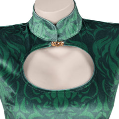 Cosplay Costume Boa Hancock One Piece: Heroines(2026) Anime Cosplay Robe Verte Femme