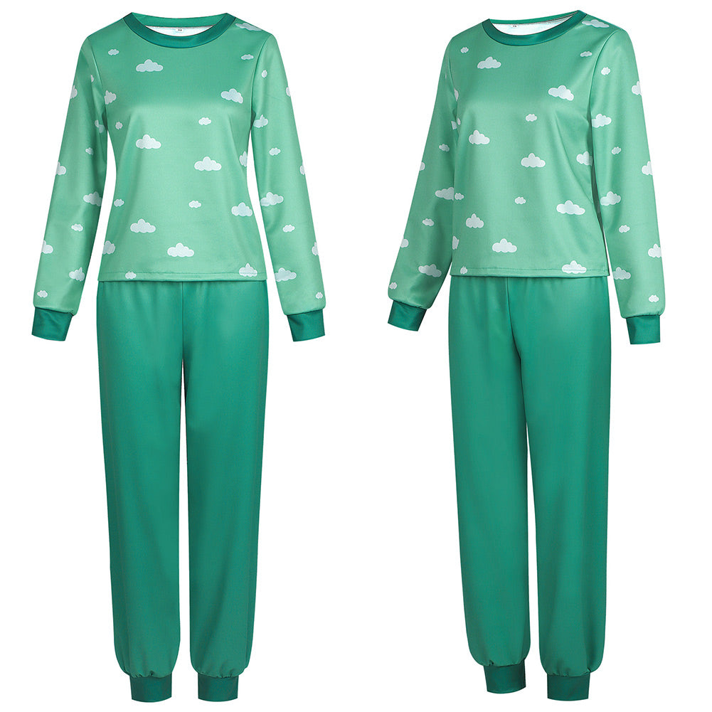 Cosplay Costume Bonnie Film Cosplay Tenue Verte Femme