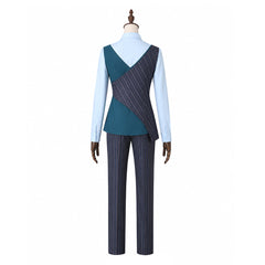 Cosplay Costume Boq Wicked Film Cosplay Tenue Verte et Grise Homme