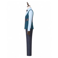 Cosplay Costume Boq Wicked Film Cosplay Tenue Verte et Grise Homme