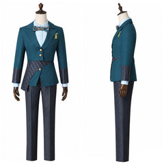Cosplay Costume Boq Wicked Film Cosplay Tenue Verte et Grise Homme