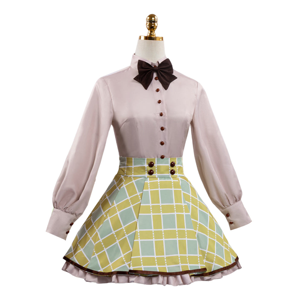 Cosplay Costume C.C. Code Geass Anime Cosplay Tenue de Détective Verte Femme