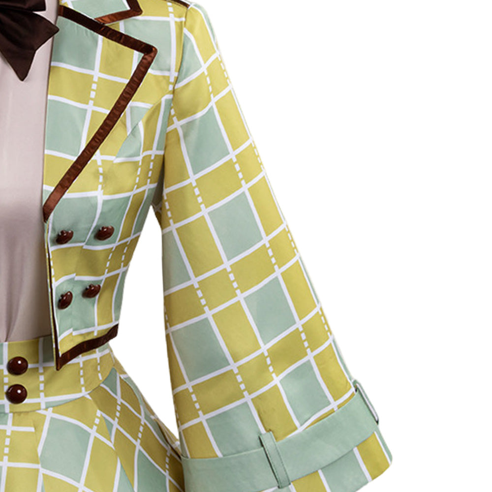 Cosplay Costume C.C. Code Geass Anime Cosplay Tenue de Détective Verte Femme